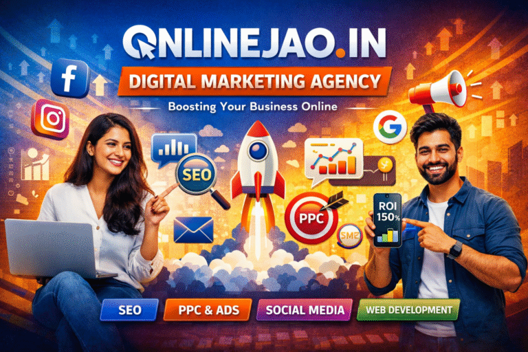 Digital marketing agency helping Indian businesses grow online with SEO, PPC, and social media strategies
