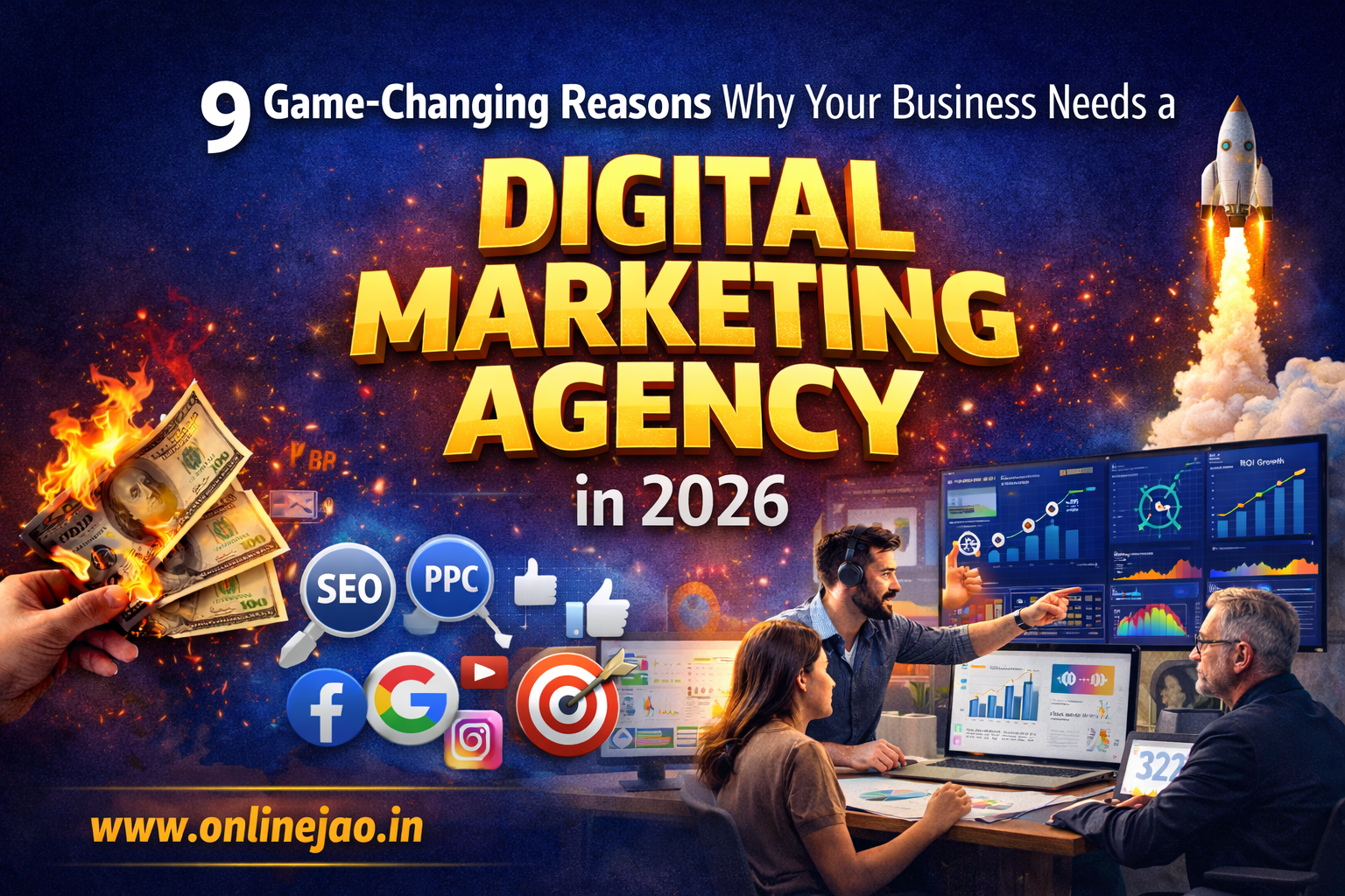 Digital marketing agency planning performance marketing strategy for 2026