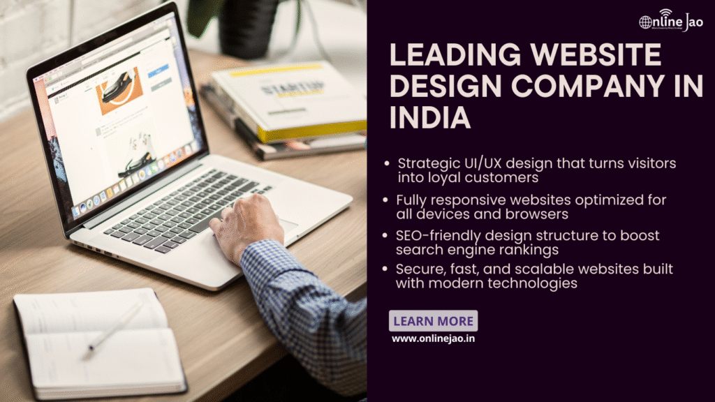 Leading website design company in India building high-performance websites
