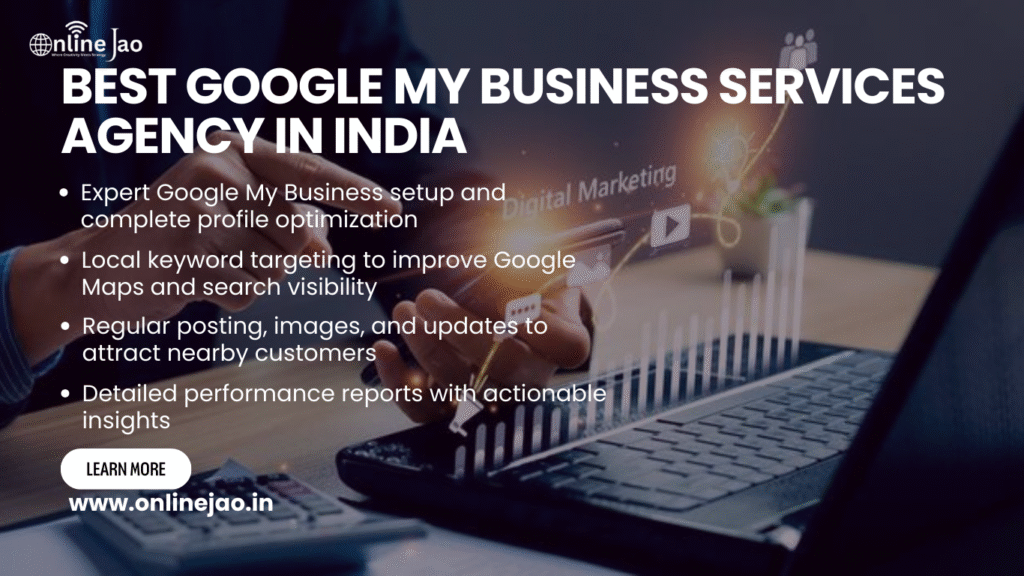Best Google My Business Services Agency in India providing local SEO and profile optimization