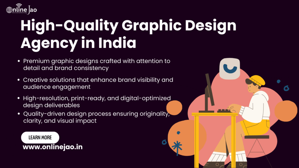 High-quality graphic design agency in India delivering premium design solutions