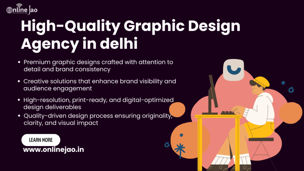 High-quality graphic design agency in Delhi delivering premium design solutions