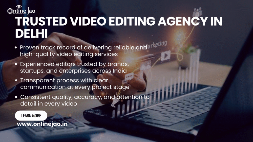 Professional Video Editing Agency in Delhi creating high-quality corporate and promotional videos