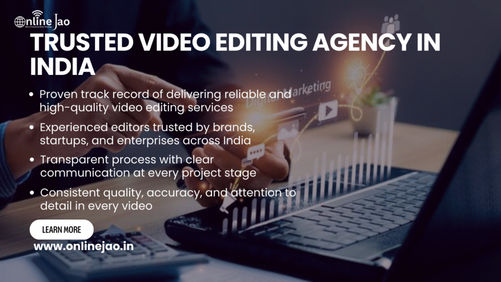 Professional Video Editing Agency in India delivering creative video production and editing services